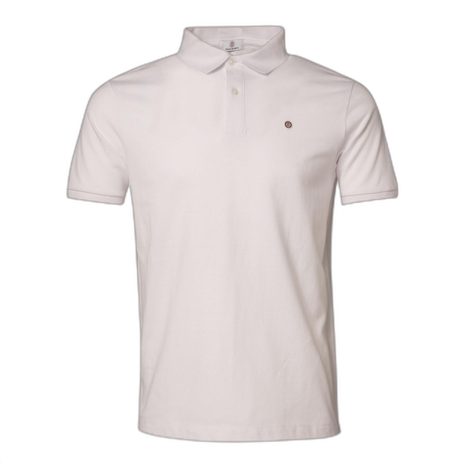 Piqué-Poloshirt mit langen Ärmeln Serge Blanco