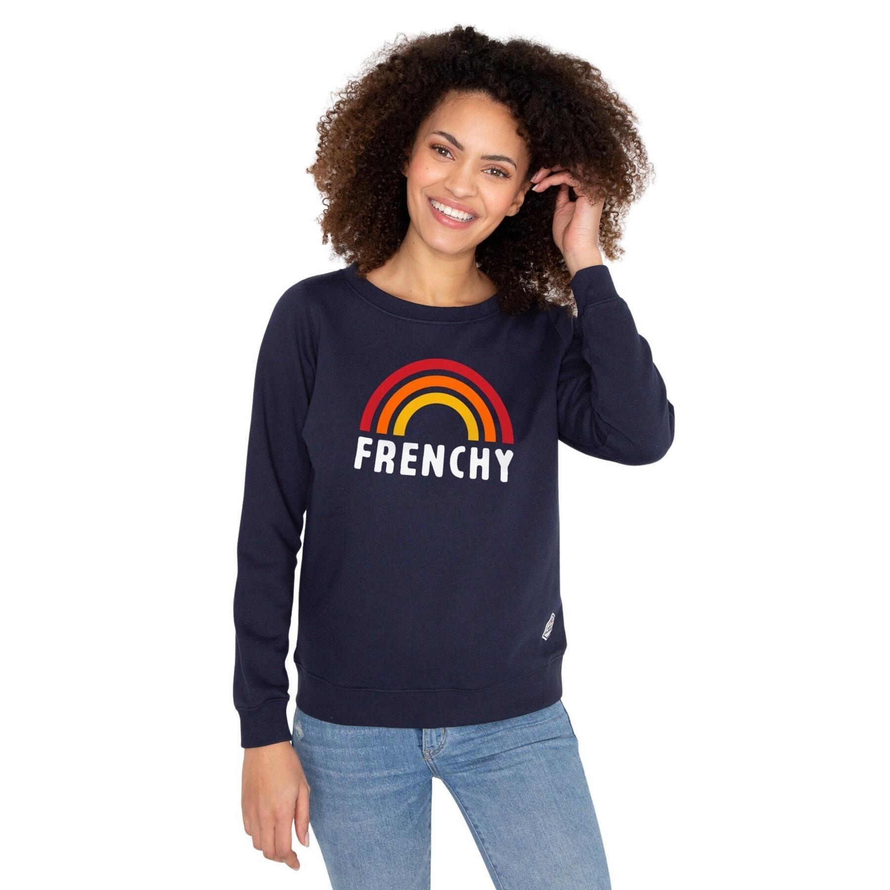 Sweatshirt Rundhalsausschnitt Frau French Disorder Frenchy