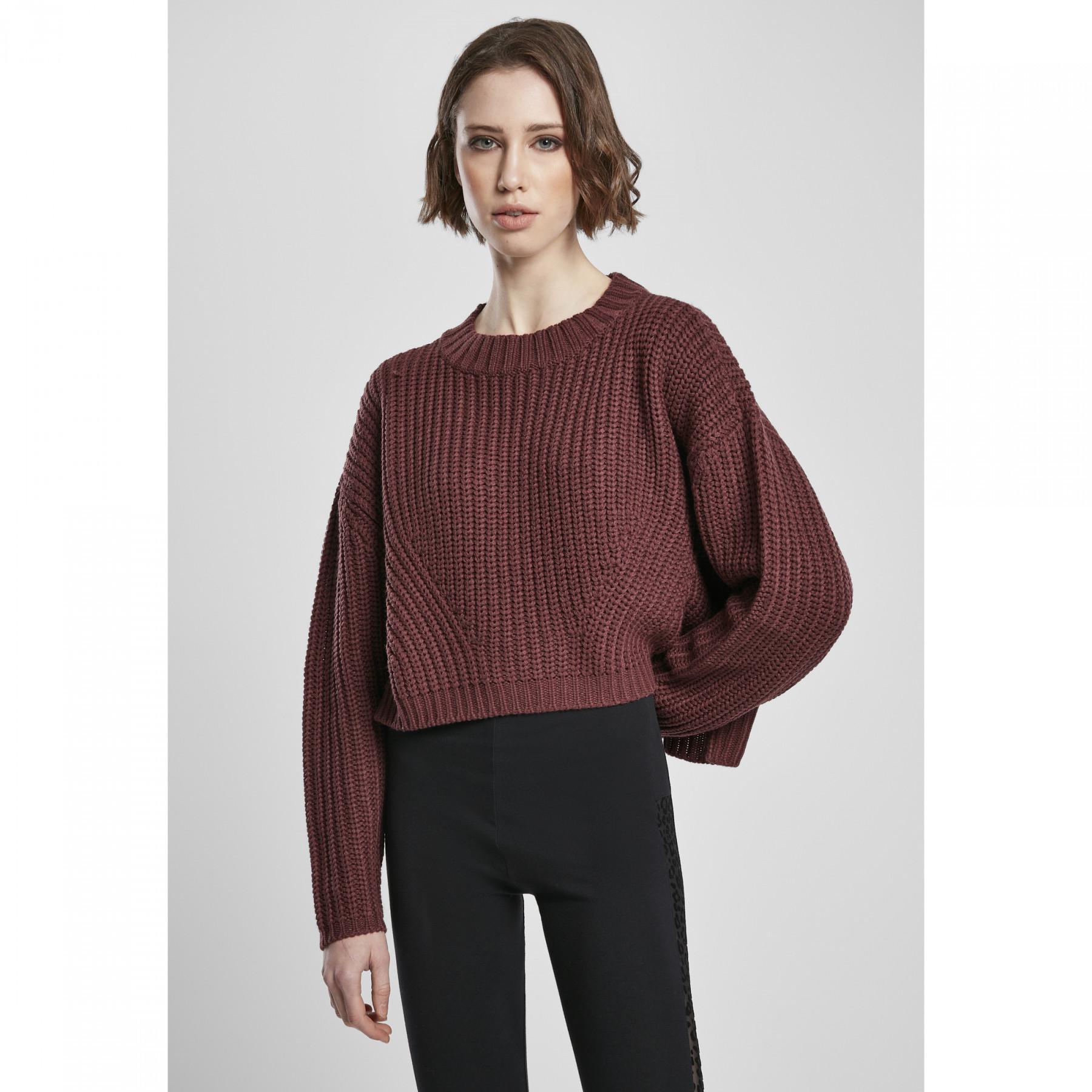 Pullover für Damen Urban Classics wide oversize