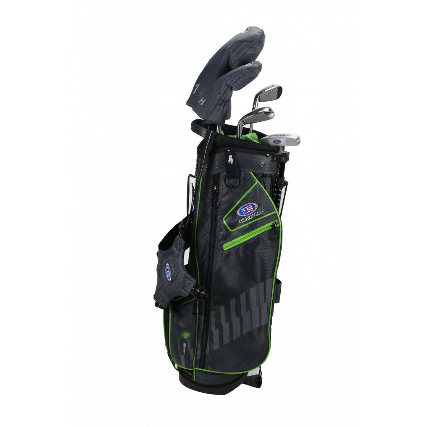 Kit (Tasche + 5 Schläger) Rechtshänder-Kind U.S Kids Golf ultralight us57 2020