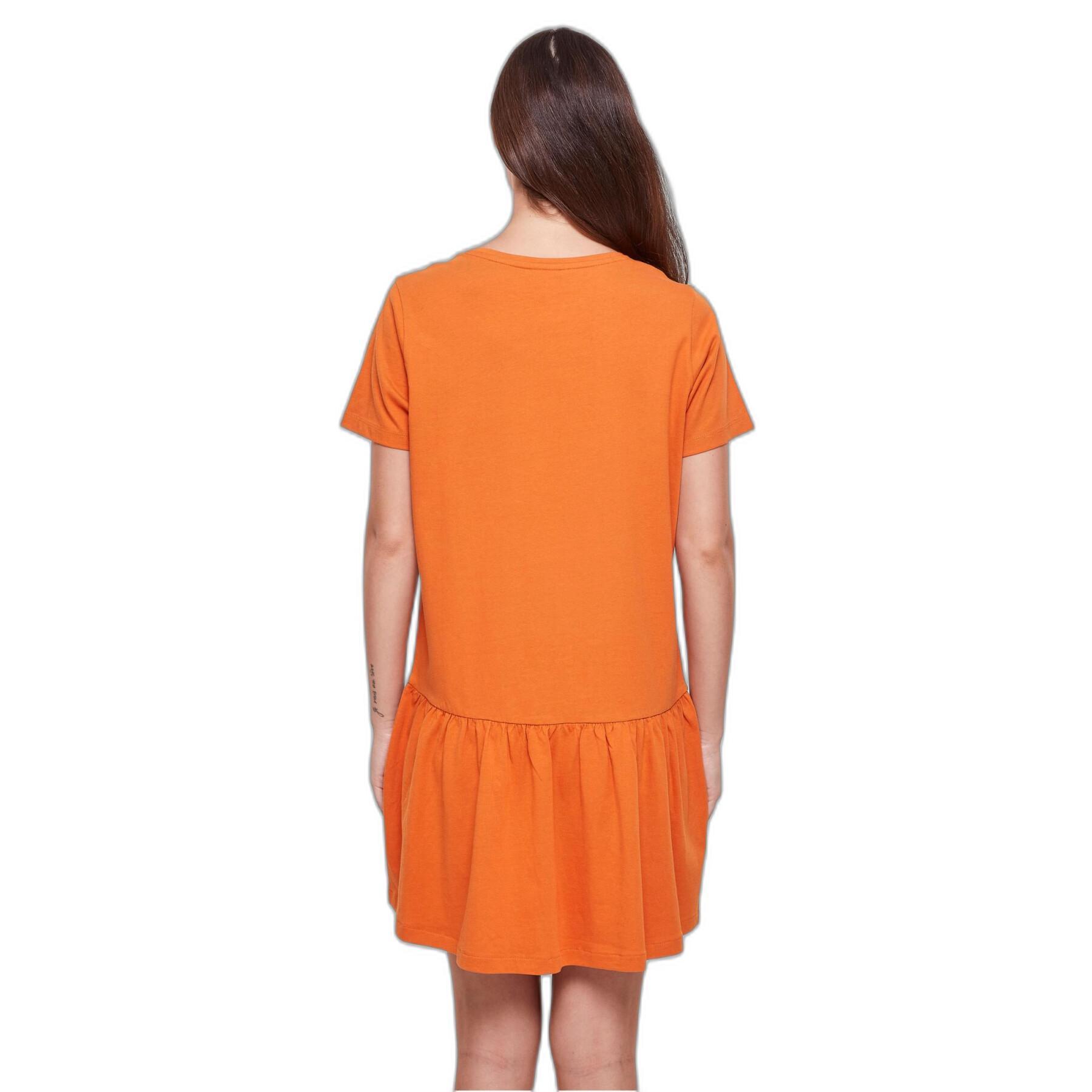 T-Shirt-Kleid in großen Größen Damen Urban Classics Valance