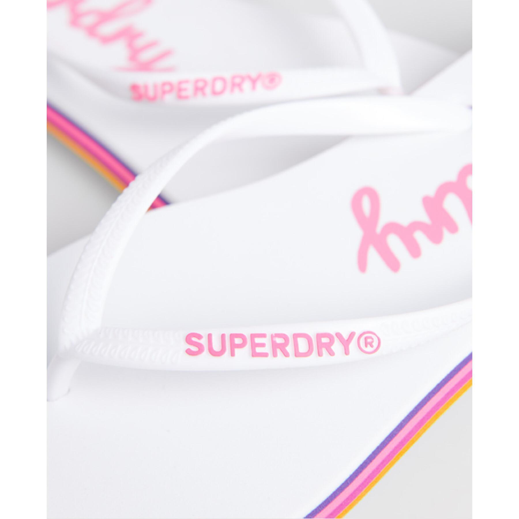 Damen-Flip-Flops Superdry Rainbow
