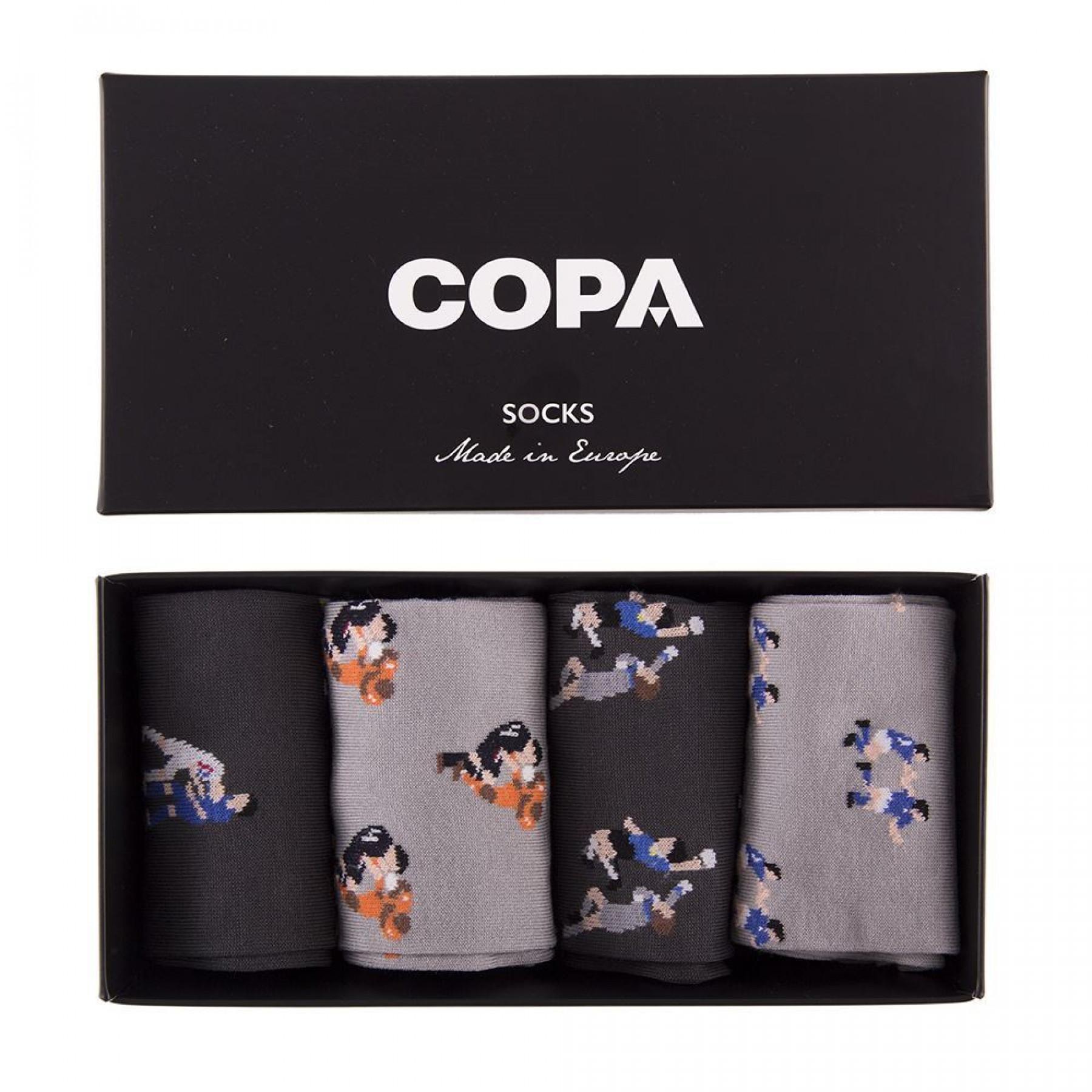 Satz mit 4 Paar Copa-Weltcup-Socken