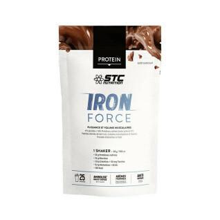 Doypack iron force® protein mit Dosierlöffel STC Nutrition vanille - 750g