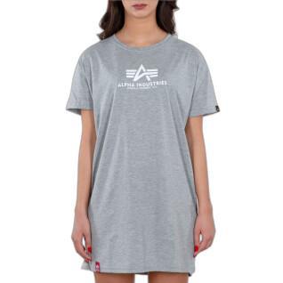 Langes Frauen-T-Shirt Alpha Industries Basic