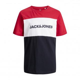 Kinder-T-Shirt Jack & Jones Logo Blocking