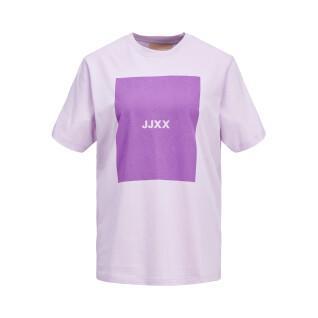 T-Shirt Frau JJXX Amber Relaxed Every Square Noos