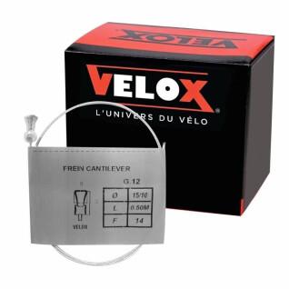Box von 25 Bremszügen MTB Velox Cantilever Galva 15-10