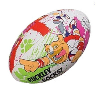 Rugbyball-Maskottchen Gilbert Ruckley Rocks (taille 4)
