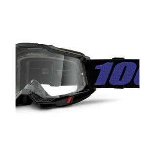 Motorrad-Cross-Maske farbloser Schirm 100% Accuri 2 Moore