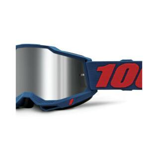 Motorrad-Cross-Maske Iridium-Blitzschirm 100% Accuri 2 Odeon