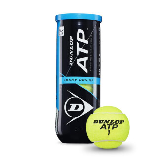 Satz mit 3 Tennisbällen Dunlop atp championship