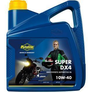 Motoröl für Motorräder 4t semisynthetisch Putoline 4L 0W-40 Semi Super DX4