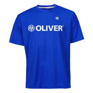 T-Shirt mit Aktiv-Logo Oliver Sport