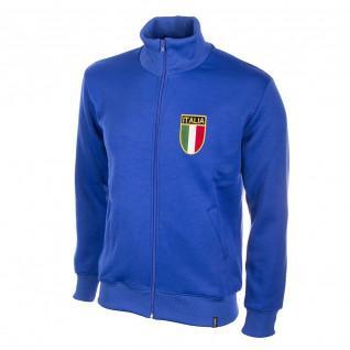 Sweatshirt mit Reißverschluss Italie 1970’s Logo