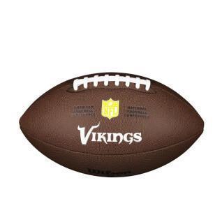 American Football Ball Wilson Vikings NFL Licensed