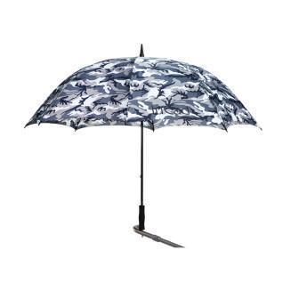 Teleskopischer Regenschirm mit Schaft JuCad
