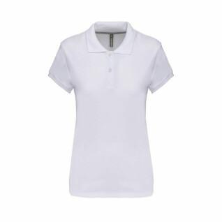 Poloshirt für Damen Kariban blanc