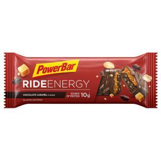 Packung mit 18 Riegeln PowerBar Ride - Chocolate-Caramel