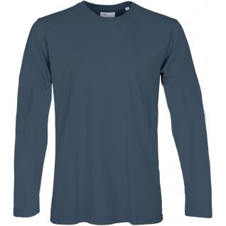 T-Shirt mit langen Ärmeln Colorful Standard Classic Organic petrol blue