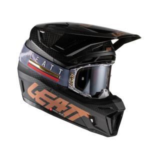 Motorrad-Crosshelm mit Schutzbrille Leatt 9.5 V22