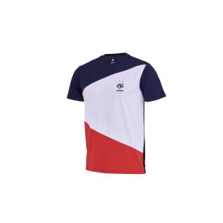Kinder-T-Shirt France Color Block