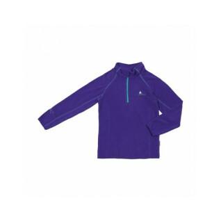 Sweatshirt aus Mikrofleece mit halbem Reißverschluss, Mädchen Peak Mountain Fafine