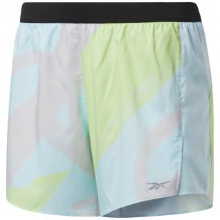Damen-Shorts Reebok Run Essentials Allover Print