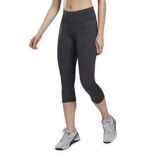 Damen-Leggings Reebok 3/4 Workout Ready Pant Program