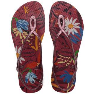 Sandalen für Frauen Havaianas Luna Print
