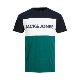 T-Shirt Jack & Jones Logo Blocking