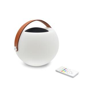 Seifenblasenlampe mit Bluetooth-Lautsprecher und Fernbedienung Ksix