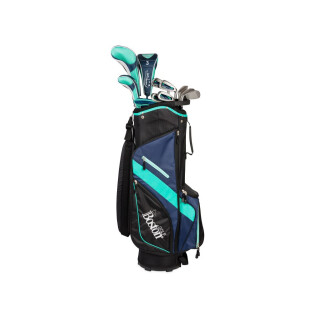 Kit (Bag + 11 Schläger) Linkshänderin Boston Golf pack complet 9"