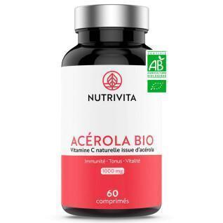 Nahrungsergänzungsmittel Acerola bio - 60 Tabletten Nutrivita