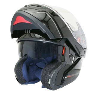 Modularer Kopfhörer mit einfarbigem Bildschirm MT Helmets Atom SV