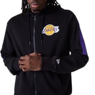 Kapuzen-Sweatshirt Los Angeles Lakers FZ Panel