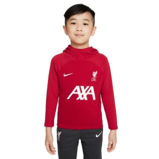 Kinder-Kapuzenpullover Liverpool FC Academy Pro 2022/23