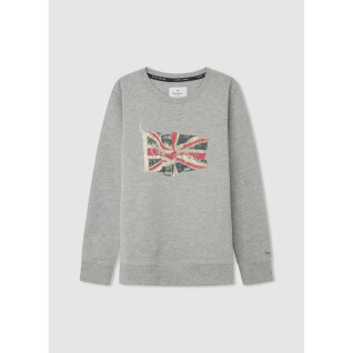 Pullover Kind Pepe Jeans Flag Logo Crew