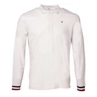 Piqué-Poloshirt mit langen Ärmeln, uni Serge Blanco