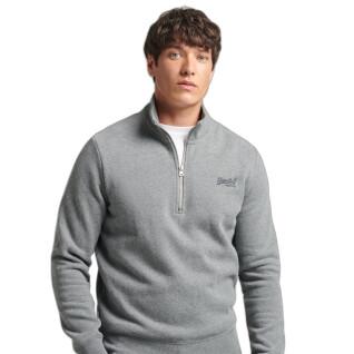 Sweatshirt aus Bio-Baumwolle mit Reißverschluss Superdry Essential Logo
