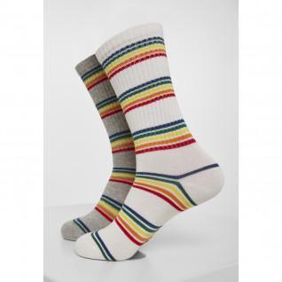 2er-Pack Urban Classic Rainbow Socken
