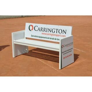 Carrington Werbung Stahl Tennisbank