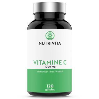 Nahrungsergänzungsmittel Vitamin c - 120 Kapseln Nutrivita