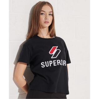 Klassisches Damen-T-Shirt Superdry Sportstyle