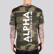 T-shirt Alpha Industries Backprint camo T