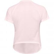 Frauen-T-Shirt Under Armour à manches courtes Sport Hi-Lo