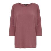 Frauen-T-Shirt Only Glamour manches 3/4