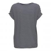 Frauen-T-Shirt Only Moster stripe col rond