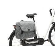 Fahrradgepäckträgertasche wasserdicht Polyester reflektierend New Looxs Mondi joy