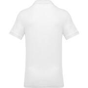 Kurzarm-Poloshirt Kariban Piqué blanc